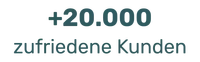 +20.000 zufriedene Kunden
